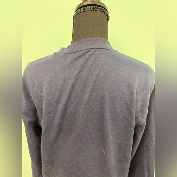 Emporio Armani ea7 logo sweatshirt crewneck in navy size s - Picture 5 of 7